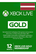 Xbox Live Gold 12 Month (Latvia)