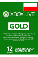Xbox Live Gold 12 Months (Poland)
