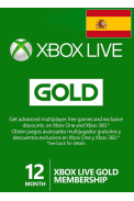 Xbox Live Gold 12 Months (Spain)