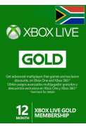 Xbox Live Gold 12 Months (South Africa)