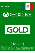 Xbox Live Gold 1 Months (Mexico)