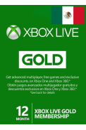 Xbox Live Gold 12 Months (Mexico)