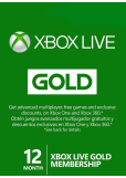 Xbox Live Gold 12 Měsíců