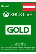Xbox Live Gold 6 Months (Austria)