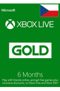 Xbox Live Gold 6 Months (Czech Republic)