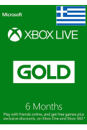 Xbox Live Gold 6 Months (Greece)