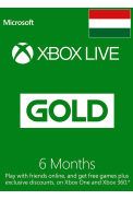 Xbox Live Gold 6 Month (Hungary)