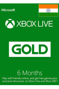 Xbox Live Gold 6 Months (India)
