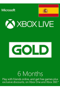 Xbox Live Gold 6 Months (Spain)
