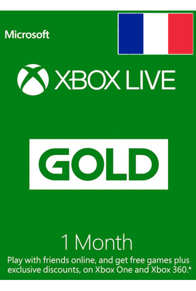 Xbox Live Gold 1 Month (France)