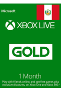 Xbox Live Gold 1 Month (Peru)