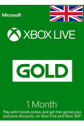 Xbox Live Gold 1 Month (UK - United Kingdom)