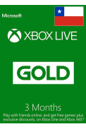Xbox Live Gold 3 Months (Chile)