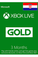 Xbox Live Gold 3 Month (Croatia)