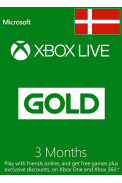 Xbox Live Gold 3 Months (Denmark)