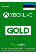 Xbox Live Gold 3 Month (Estonia)