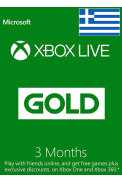 Xbox Live Gold 3 Months (Greece)