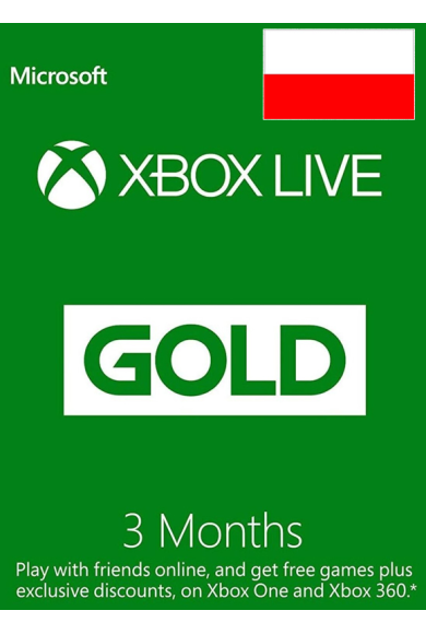 Xbox Live Gold 3 Months (Poland)