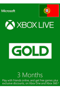 Xbox Live Gold 3 Months (Portugal)