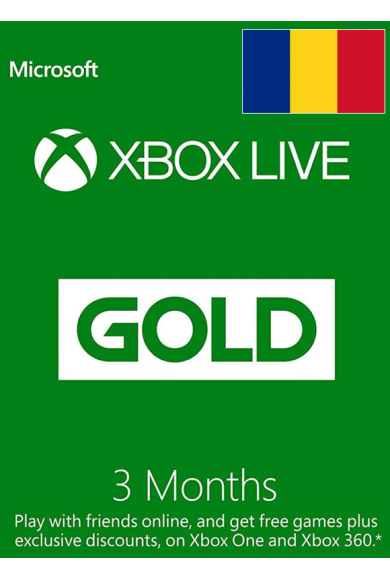 Xbox Live Gold 3 Months (Romania)