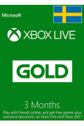 Xbox Live Gold 3 Months (Sweden)