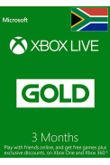 Xbox Live Gold 3 Months (South Africa)