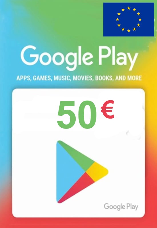 Buy Google Play 50€ (EUR) (Europe) Gift Card Cheap CD Key