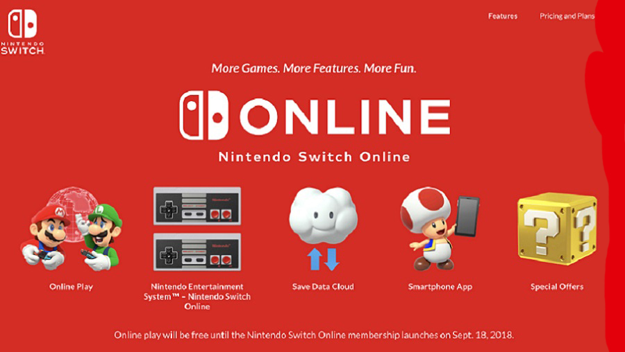 12 month nintendo switch online subscription