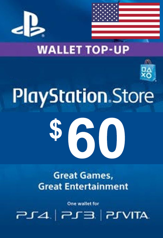 ps4 $60 gift card