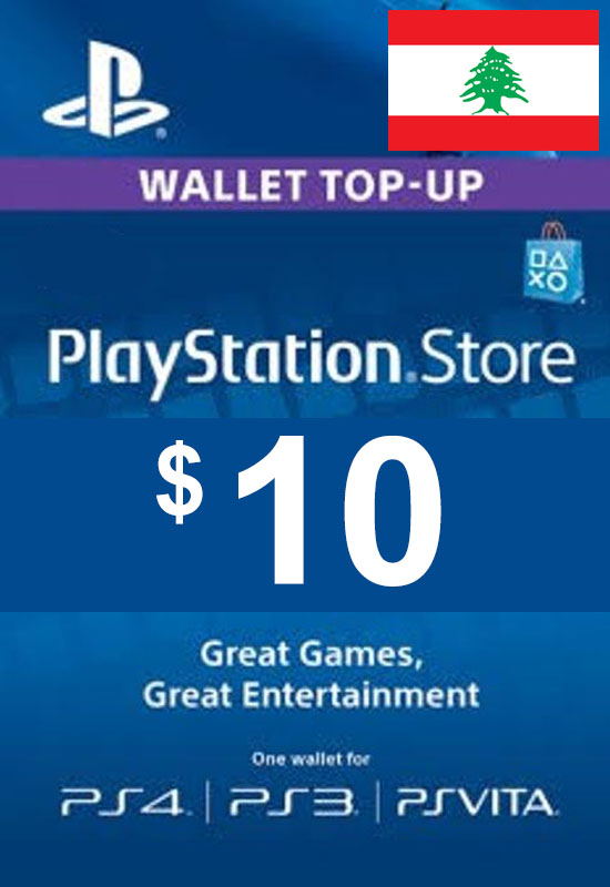 Buy PSN - PlayStation Network - 10$ (USD) (Lebanon) Cheap CD Key | SmartCDKeys