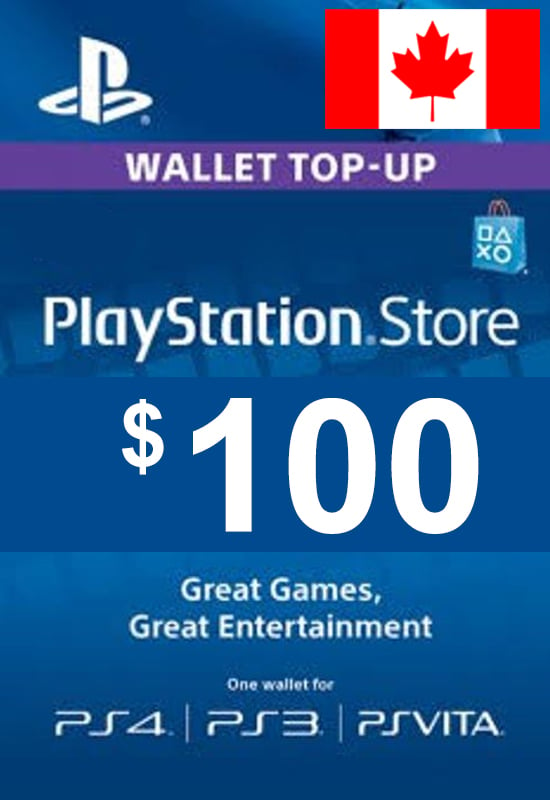 PSN Wallet top up-$20 (CANADIAN Store)LC-PSN20CAN