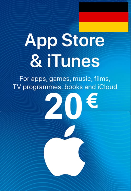 Aanstellen honing Hol Buy Apple iTunes Gift Card - 20€ (EUR) (Germany) App Store Cheap CD Key |  SmartCDKeys