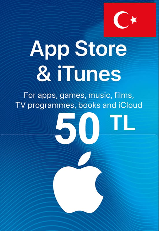 Apple iTunes Gift Card - 50 (Turkey) App Store CD-KEY Kopen | SmartCDKeys