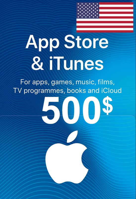 Buy Cheap💲 Apple iTunes Gift Card 500 USD on Difmark
