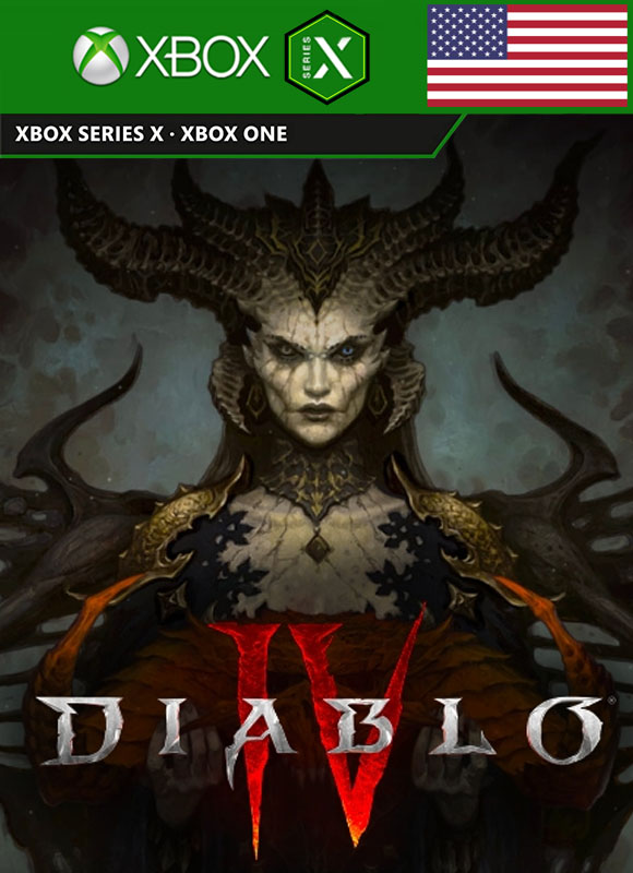 Diablo 4 (IV) (USA) (Xbox ONE Series X|S) CD-Key | Kjøpe spill digitalt | SmartCDKeys