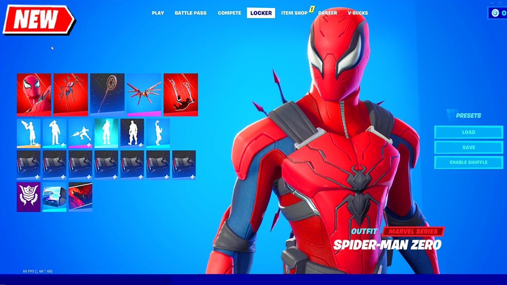 Fortnite Spider-Man Zero Outfit DLC Epic Games GLOBAL Key (No CD/DVD)