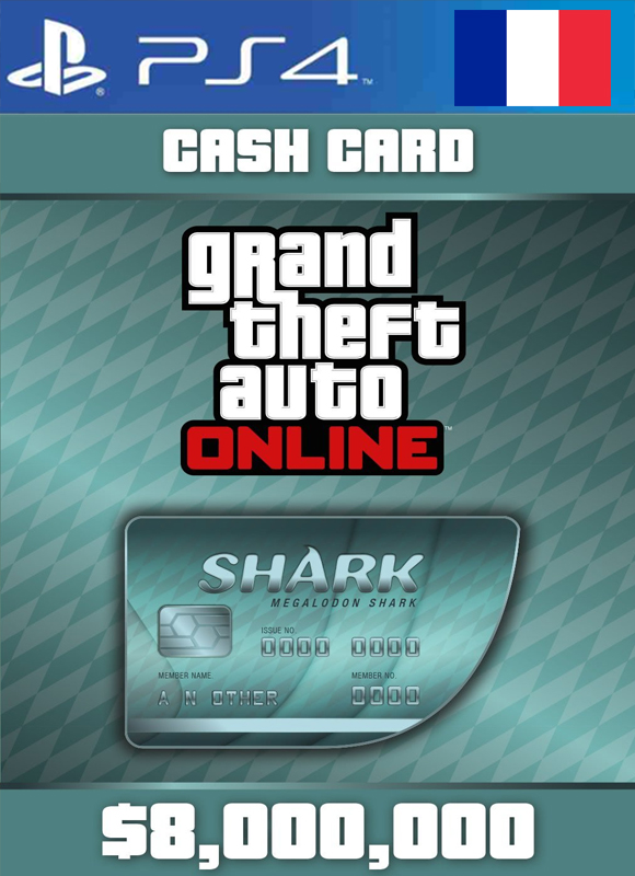 Buy Grand Theft Auto Online: Megalodon Shark Card - GTA V (5) (France) (PS4) Cheap CD Key |