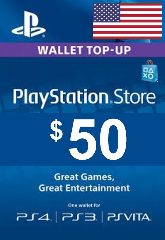 playstation store $50 gift card