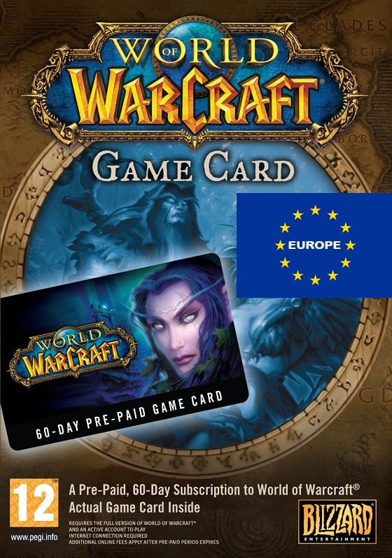 Buy World of Warcraft: 60 Days Time Card (WOW Europe) Cheap Key | SmartCDKeys