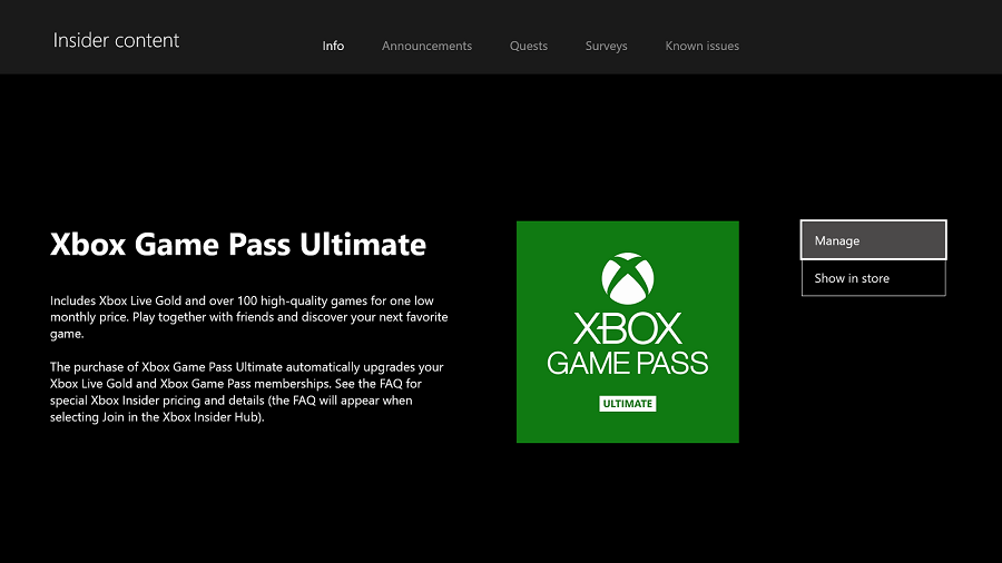 xbox gold ultimate 12 month