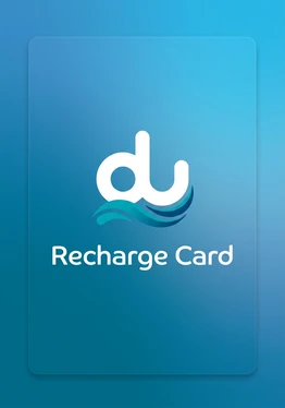 Du Recharge Card United Arab Emirates 25 AED Mobile Top-up